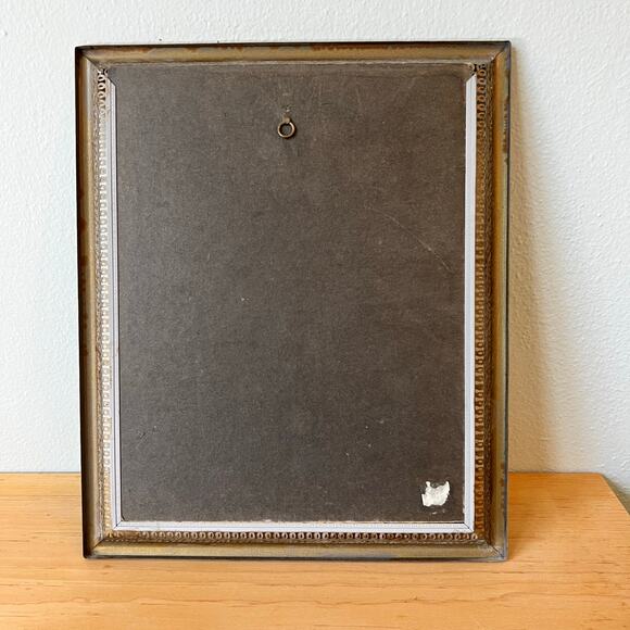 Vintage Framed Lithograph Blond Woman 1950s by Donald Art Co. Made in USA - Picture 7 of 9